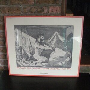 Picasso Poster The Complete Suite Vollard July 1979 ~ Merrill Chase Authenticity